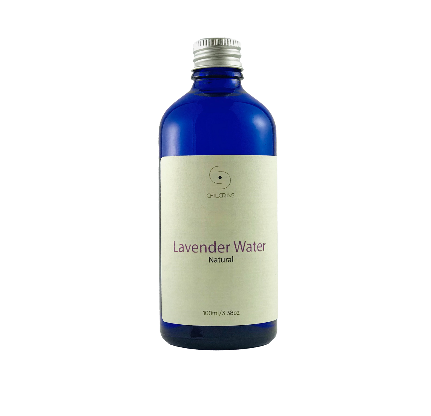 Organic Lavender Water from The Heart of Rose Valley - Bulgaria - 100ml Amber Glass Bottle + Spray Pump - 100% Pure and Natural Lavender Hydrosol for Skin, face, Hair and Body