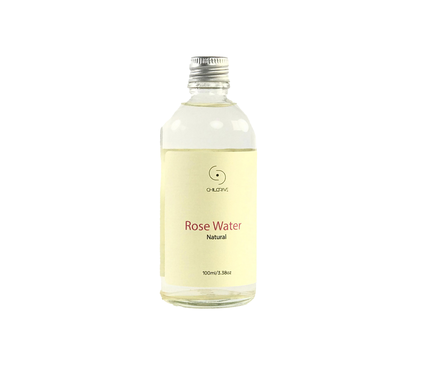 Organic Rose Water from The Heart of Rose Valley - Bulgaria - 100ml - Glass Bottle + Spray Pump - 100% Pure and Natural Damascena Rose Hydrolant for Skin, face, Hair and Body