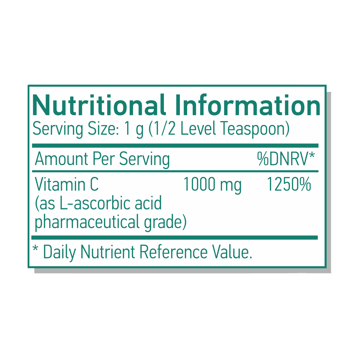 VITAMIN C CRISTALLINE POWDER 200g